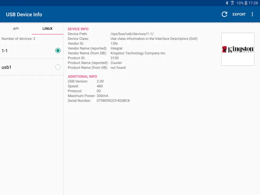 Screenshot 4 von USB Device Info