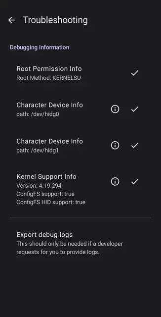 Screenshot 3 von USB HID Client
