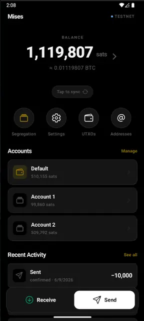 Screenshot 2 von UTX Wallet