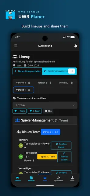 Screenshot 4 of UWR Planer