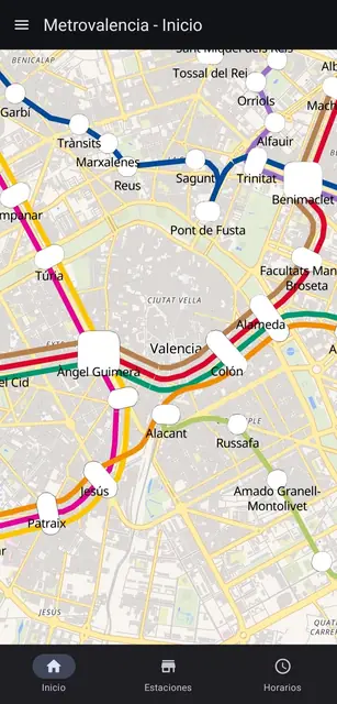 Screenshot 1 of Valencia Transit Reloaded