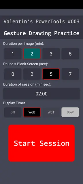 Screenshot 4 of Valentin's PowerTools #003 - Gesture Drawing Pract