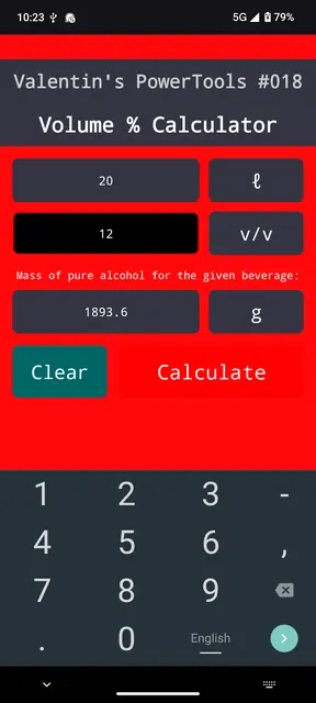 Screenshot 2 von Valentin's PowerTools #018 - Volume Percent Calcul