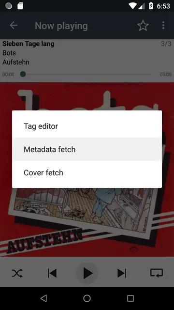 Screenshot 2 of Vanilla Metadata Fetch