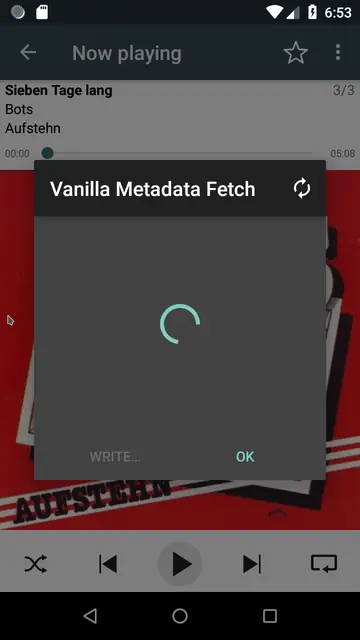 Screenshot 3 of Vanilla Metadata Fetch