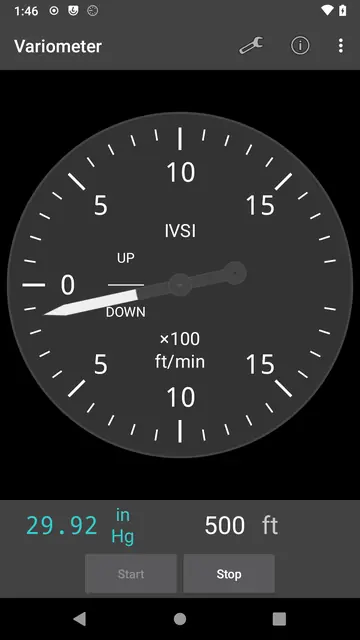 Screenshot 1 of Variometer