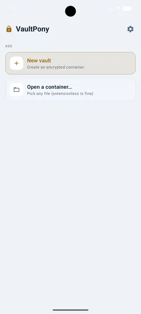 Screenshot 1 of VaultPony