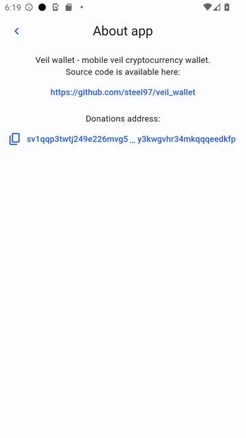 Screenshot 4 of Veil - Privacy focused wallet