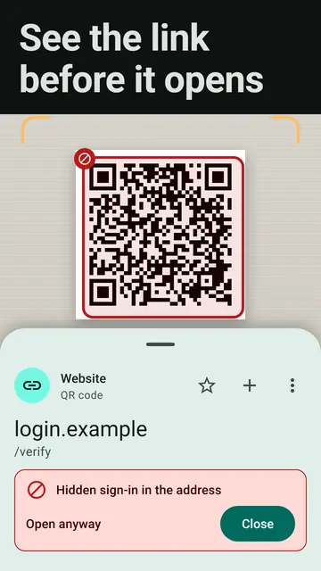 Screenshot 1 of Verdetto: QR & Barcode Scanner