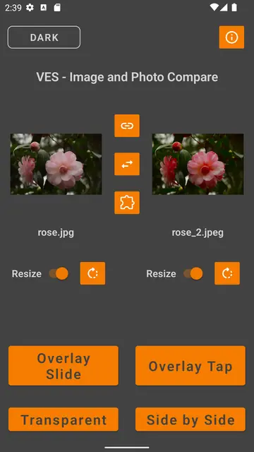 Screenshot 1 von VES - Image and Photo Compare