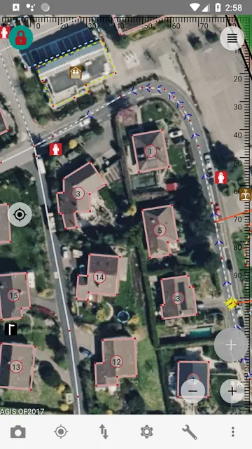 Screenshot 1 of Vespucci - an OSM Editor