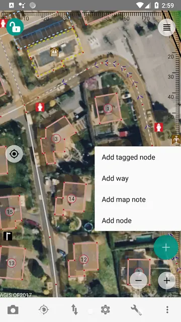 Screenshot 2 of Vespucci - an OSM Editor