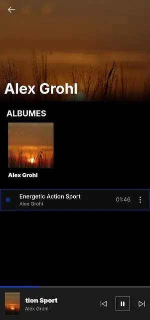 Screenshot 3 of Vibe - Music Player