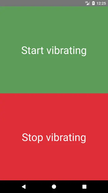 Screenshot 1 von Vibrator