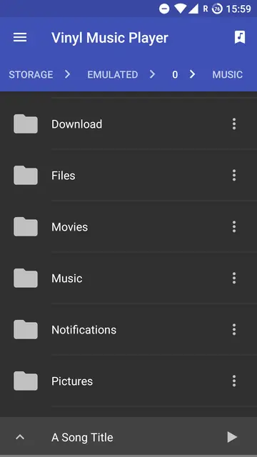 Screenshot 4 von Vinyl Music Player
