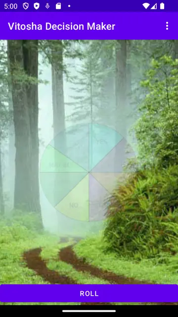 Screenshot 1 von Vitosha Decision Maker