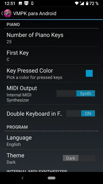 Screenshot 3 von VMPK for Android