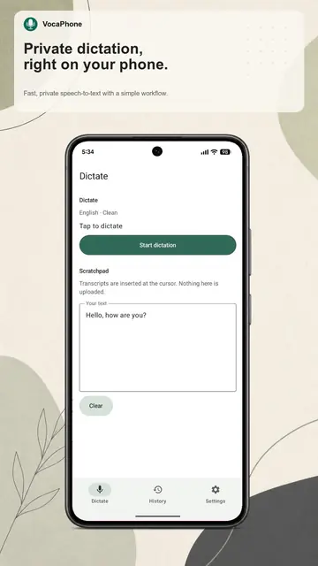 Screenshot 1 of VocaPhone