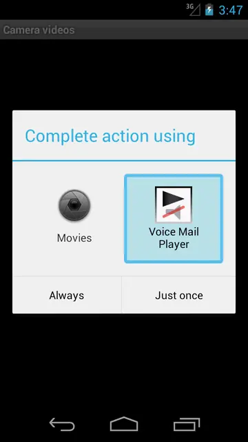 Screenshot 2 von Voice Mail Player