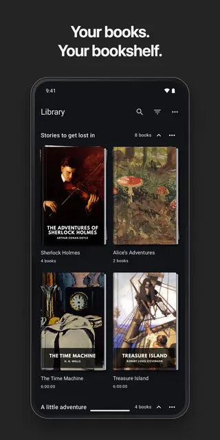Screenshot 1 von VoicePlus – Audiobook Player