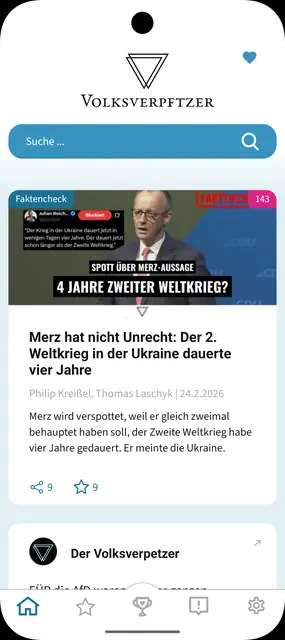 Screenshot 1 von Volksverpetzer