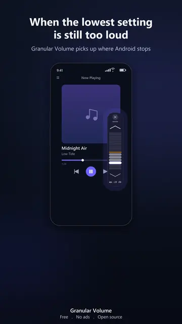Screenshot 1 of Volume Control: Quiet Dial