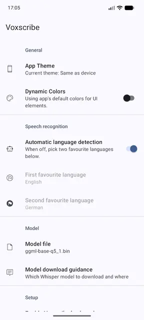 Screenshot 3 von Voxscribe - Offline Voice Input