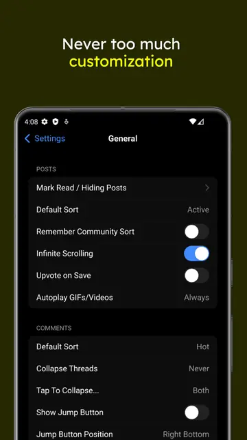 Screenshot 4 of Voyager for Lemmy