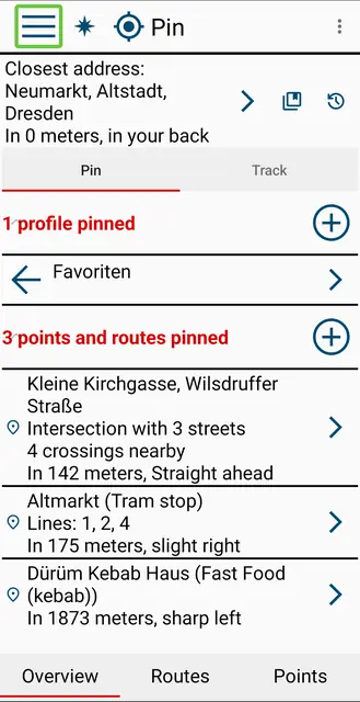 Screenshot 1 von WalkersGuide