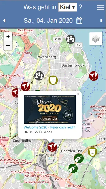 Screenshot 2 von Was geht App?