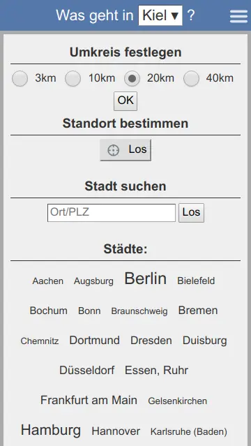 Screenshot 3 von Was geht App?