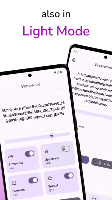 Screenshot 3 von Wassword - Wonderful Password Generator
