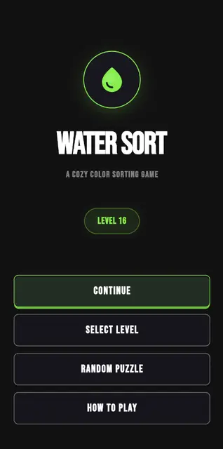 Screenshot 1 von Water Sort