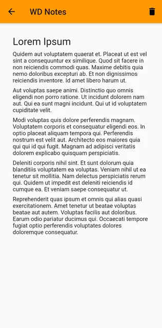 Screenshot 4 of WD Notes