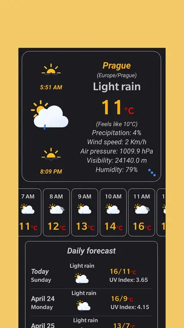 Screenshot 3 von Weather