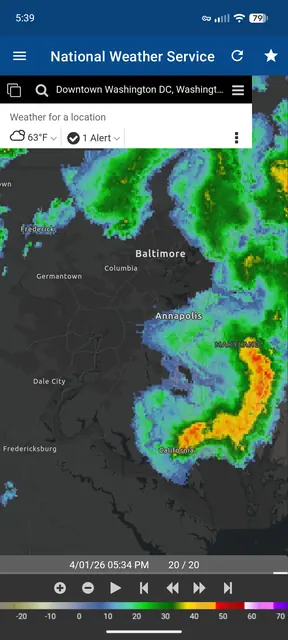Screenshot 2 of Weather Radar