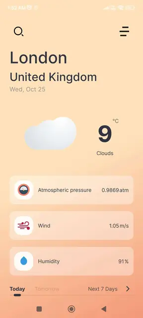 Screenshot 1 of Weathernaut