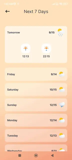 Screenshot 2 of Weathernaut