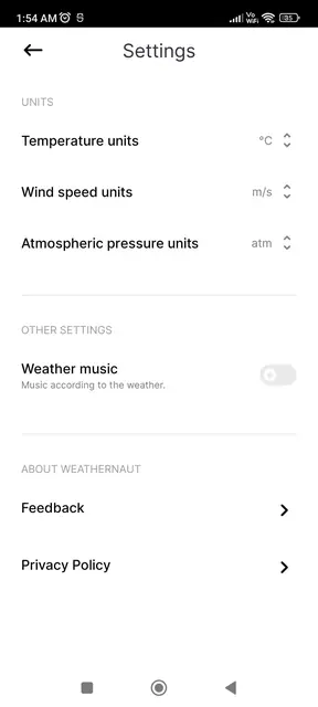 Screenshot 4 of Weathernaut