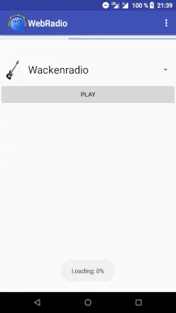 Screenshot 1 von WebRadio