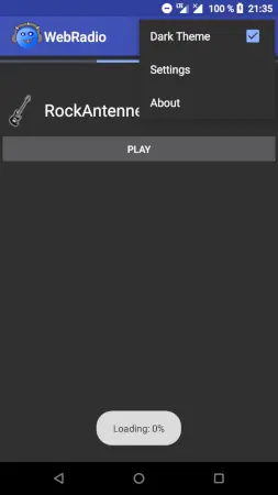 Screenshot 2 von WebRadio