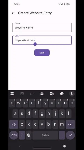 Screenshot 2 of Website Monitor
