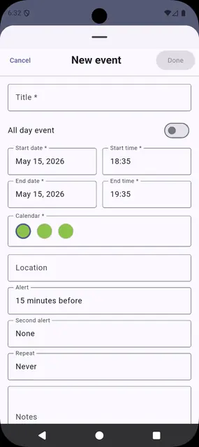Screenshot 2 von Week Calendar