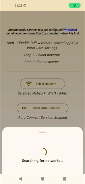 Screenshot 2 of WG Auto Connect