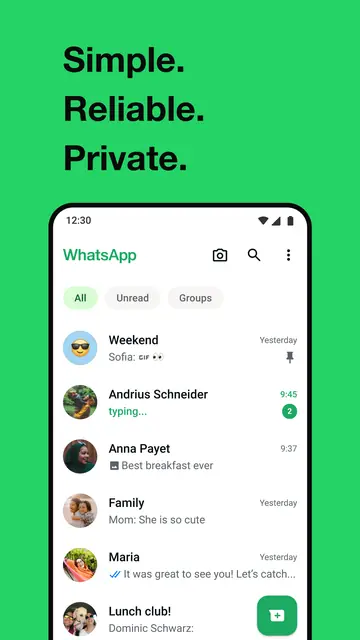 Screenshot 1 von WhatsApp