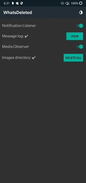 Screenshot 1 of WhatsDeleted