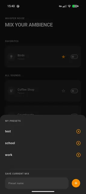 Screenshot 4 von Whisper Noise