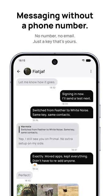 Screenshot 2 of White Noise: Secure Chat