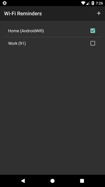 Screenshot 2 von Wi-Fi Reminders