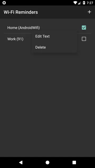 Screenshot 3 von Wi-Fi Reminders
